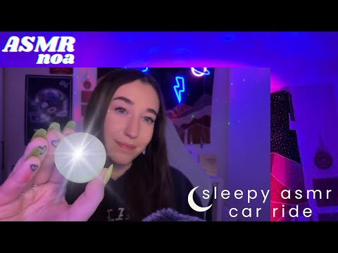 sleep-inducing ASMR car ride