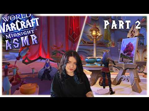 [ASMR] Exploring Silvermoon City in Midnight World of Warcraft ~ PART 2