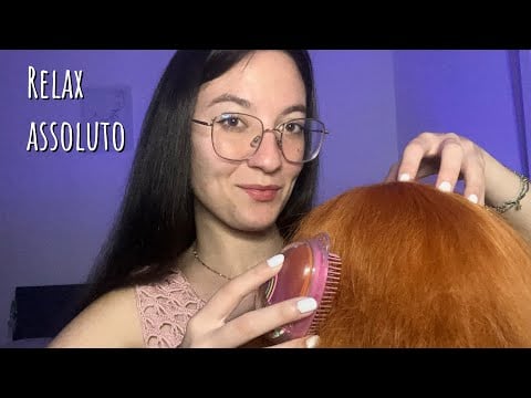 ASMR | DOLCE MASSAGGIO ALLA TESTA 💆🏼‍♀️
