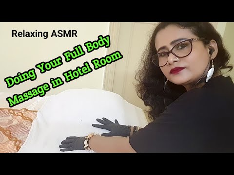 ASMR Full Body Massage in Gloves 🧤 Hotel Room Stress Relief |Personal Attention asmr |ASMR Ghosal|
