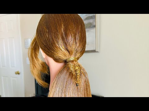 ASMR SLEEK FISH TAIL - HAIR STYLING - Perfectionist, Hair Fixing, FINISHING TOUCHES, Unedited video