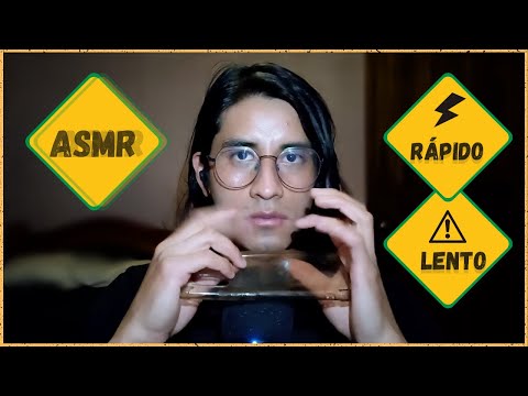 ASMR LENTO vs RÁPIDO ¿Cuál te gusta más? | asmr para DORMIR