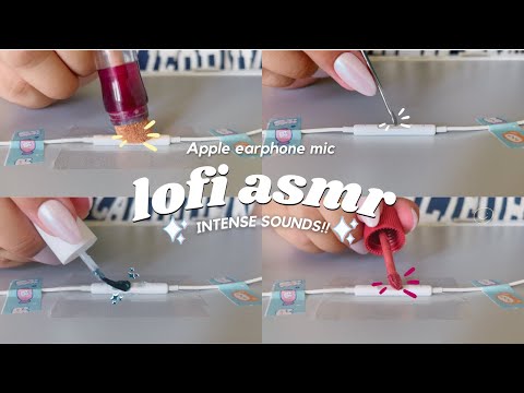 lofi asmr ⎸ apple mic ⎸ Intense sounds!!