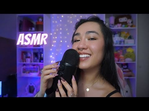 ASMR Rápido para Quem AMA Gatilhos no Microfone (paz e caos, dona aranha, sal e pimenta e MAIS)