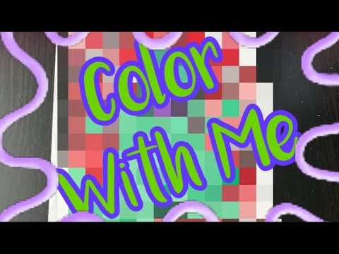 ASMR Color With Me “Reptar” 