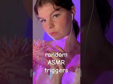 ASMR sleepy random trigger compilation 😴 #asmr