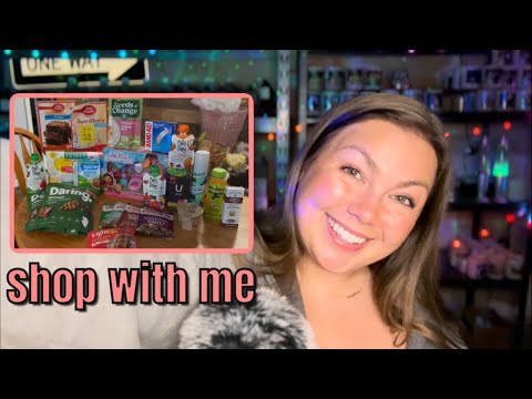 asmr/ 🌭grocery haul🌭 (whispered voiceover)