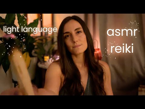 ASMR Reiki & Light Language for Self-Worth & Self-Love✨Energy Healing, Soft Singing, Hand Movements