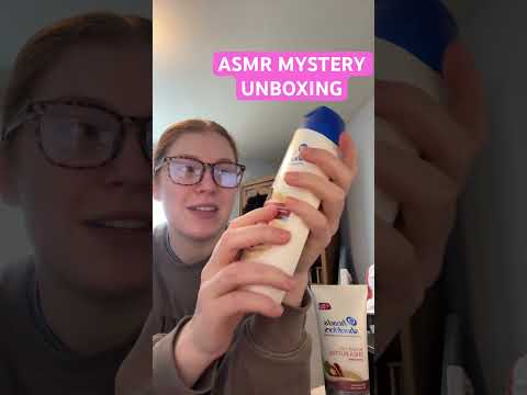 ASMR Mystery Unboxing - tapping and whispering #asmr #asmrsounds #haul #tapping #whisper
