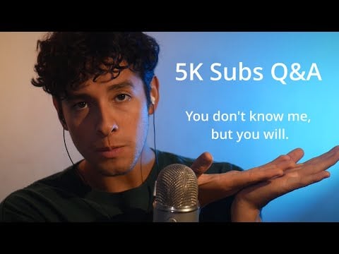 [ASMR] 5k Subscriber Q&A Special | Whispered