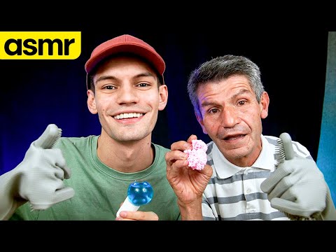 asmr con MI PAPÁ asmr para dormir - ASMR Español