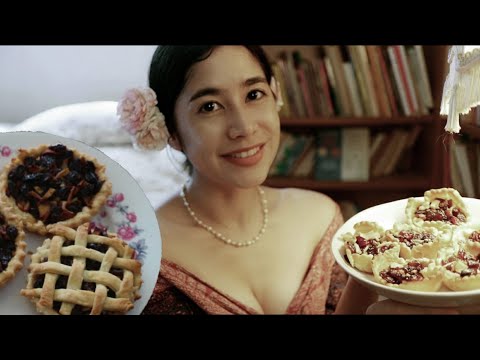 [ASMR] Victorian Vegetarian Mince Pies 🥧