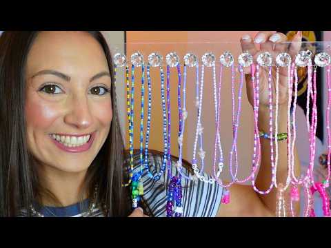 ASMR Every Necklace on My Wall ♡ part 4