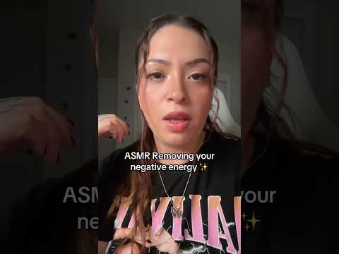 ASMR Removing your negative energy ✨#asmr #negativeenergy #asmrhandmovements