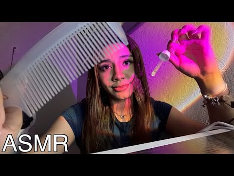 ASMR ESPAÑOL / ATENCIÓN PERSONAL EN TU CAMA ECHADO  PARA DORMIR en 2 MINUTOS
