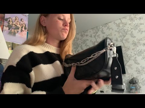 asmr:review of my bag/асмр:обзор на мою сумку