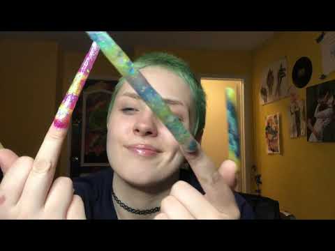 ASMR WITH MY NAILS 💅🏼✨ PT.2 (TAPPING&TALKING)