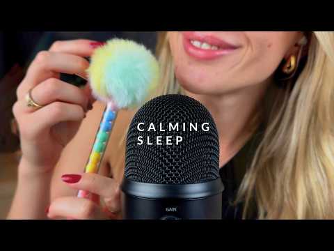 ASMR | Mic Brushing for Ultimate Relaxation - 3 different brushes which one is the BEST? 🤫💆🏼‍♀️