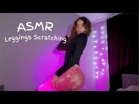 ASMR Fast & Aggressive Leggings Scratching ✨ Intense Fabric Sounds