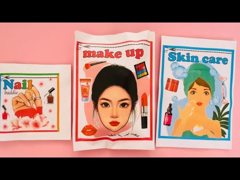 [Paper diy] 로블록스 스킨케어 블라인드백Roblox Skincare Baddie Blindbag /no music Compilation ASMR Tutorial