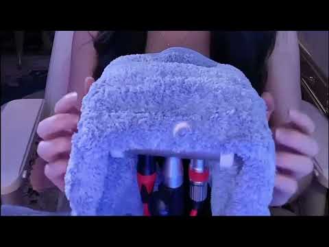 Intense ASMR Ear Cleaning Triggers: Goose Feathers, Sponges & Tingly Water Tofu Sounds (No Talking)