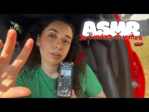 🌙 ASMR FRANÇAIS : POUR DORMIR RAPIDEMENT DANS MA VOITURE 🚗