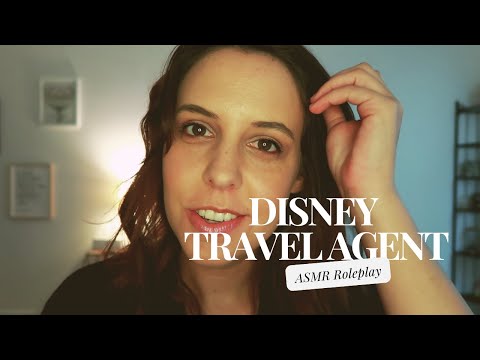 ASMR Planning Your Disney Trip | Disney Travel Agent Roleplay | Soft-Spoken, Typing