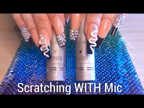 8 X Best ASMR Triggers for Sleep ❤️ Textured Scratching with Mic, Plastic Tapping Plastic Scratching