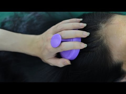 ASMR Head Scratching, Head Massage For Relieve Headache Relaxing To Sleep