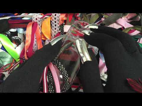 GLOVES with NAILS ✋  TAPPING  & WHISPER 👄 [[ASMR]]