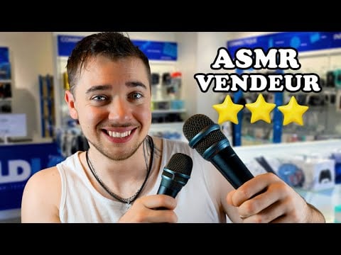 Je te VENDS LE MICRO PARFAIT pour L'ASMR ! ( roleplay vente )