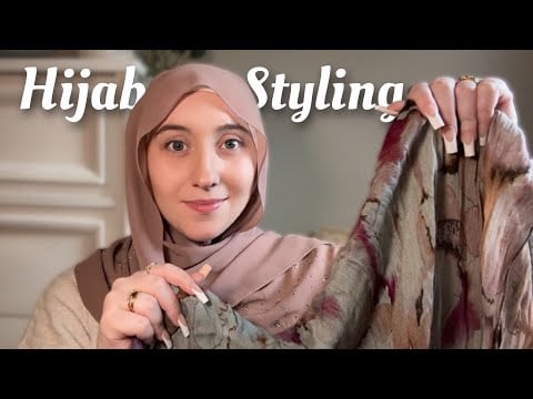 ASMR Big Sis Helps You Style Your Hijab