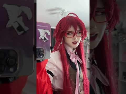 Grell ~♡ #cosplay #grellsutcliff #grellsutcliffcosplay #grellcosplay #blackbutlercosplay