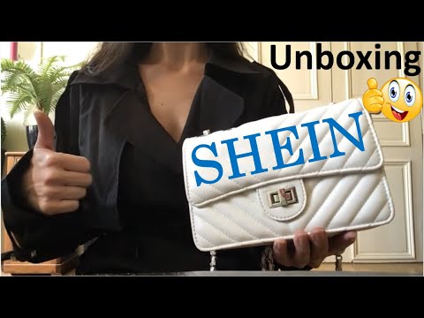 ASMR * Un bel unboxing SHEIN 😎 * vêtements sacs chaussures