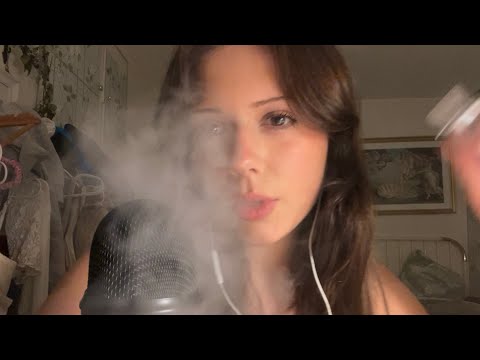 ASMR Cloud Therapy(clicky whispers)🌬️