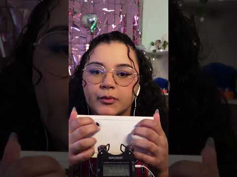 ASMR Tapping na caixa do iphone