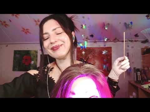 ASMR In Finnish Language (Suomeksi) & Scalp Check | Head Massage 💆‍♂️ Hair Brushing | Quieter Sound