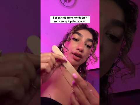 shhh don’t tell my doctor 👀 #asmr #mouthsounds