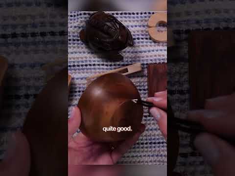 ASMR - Wood AND Tweezing? An underrated ASMR combo? #shorts