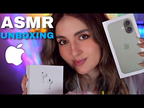 ASMR UNBOXING IPHONE 17 📱 + AirPods PRO 3