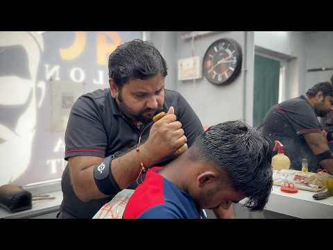 ASMR Barber Shamboo - Gentle Head Massage For Pure Relaxation 😌
