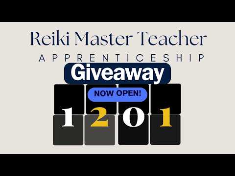 ✨ 2024 Reiki Master Teacher Giveaway ✨