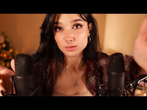 ASMR quitando malas energías | Plucking negative energy ☮