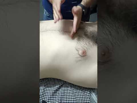 ASMR CHEST RELAX MASSAGE  #massage #easyturkish #relax #chiropractor #challenge