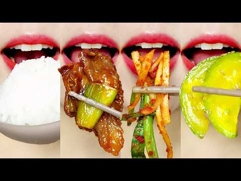 ASMR Soy Sauce Pork Bulgogi & Doenjang-jjigae🥩🍲HOME MEAL MUKBANG 제육 불고기 & 된장찌개 집밥 먹방 Eating Sounds