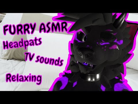[FURRY ASMR] Netflix & Petting ~