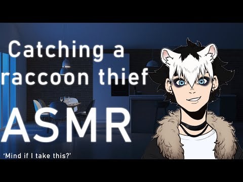Catching a Raccoon Thief ASMR (A4A) [human listener] [demi-human] [low fantasy]