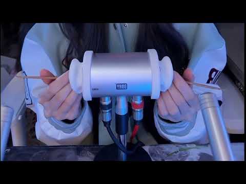 Deep Ear Cleaning & Relaxing ASMR: Goose Feather, Needle Roller, Sponge & Haircut / 4HR (No Talking)