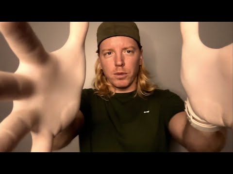 1 Hour ASMR - Fast and Chaotic ASMR Cranial Nerve Exam