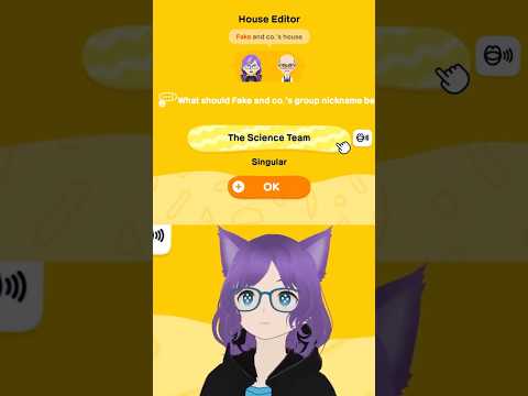 I'll make my own Science Team #tomodachilife #vtuber